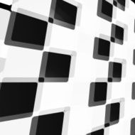 abstract black and white check technology pattern background