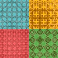 Geometric seamless patterns N20