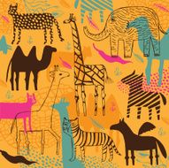 animal pattern N8
