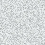 Broken tiles white pattern