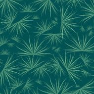 abstract blue plant pattern background