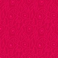 seamless pattern with neurons