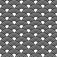 abstract black and white curve pattern background N3