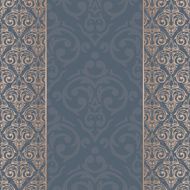Vector seamless baroque damask luxury background N7