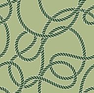 Seamless Repeating Pattern of Nautical Rope N3