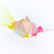 Technology Meets Art Vector Abstract Background