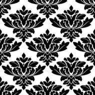 Damask style arabesque pattern