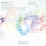Multicolored mosaic background N19