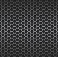 Silver metallic grid background