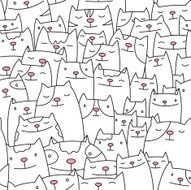 Cute Cats Pattern