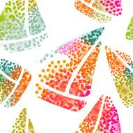 Sailboat pattern