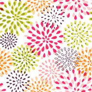 Modern Floral Seamless Pattern