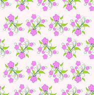 Seamless Floral Background Design N3