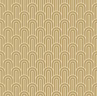 pattern of gold overlapping arcs