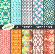 Retro pattern collection N4