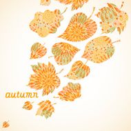 Bright autumn concept background N2