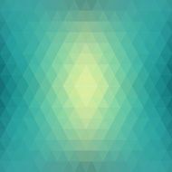 Seamless Green abstract geometrical background