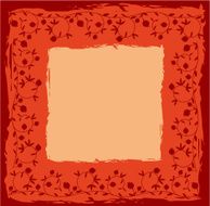 Grange Pomegranate Frame Red