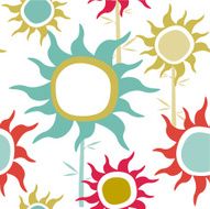 Summer floral pattern N10