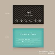 Modern Trendy Business card Design Template