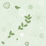 abstract floral background N74