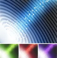 concentric color light Background