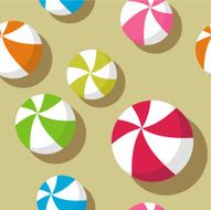 Beach ball pattern