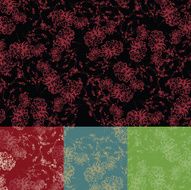 Tossed Chrysanthemum Pattern