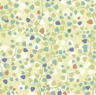 Simple Vines Seamless Pattern