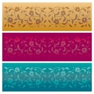 floral wallpaper N115
