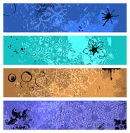 grunge banners N9