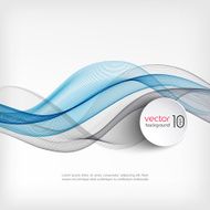 Abstract wave template background brochure design N54