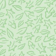 Seamless leaves pattern N6