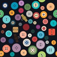 Buttons seamless pattern N2
