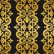 Vector seamless pattern in Victorian style N16
