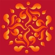 Fire mandala