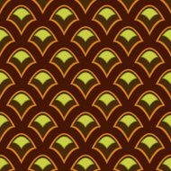 Seamless retro pattern background