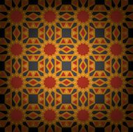 Retro islamic tile N2
