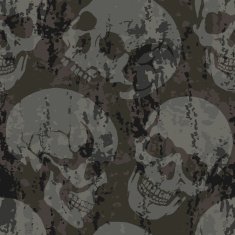 seamless pattern with skulls N10