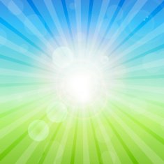 Summer Abstract Background Vector Illustration