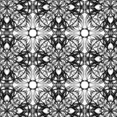 Mandala Decorative hand drawn lace pattern