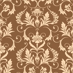 Seamless damask wallpaper N63