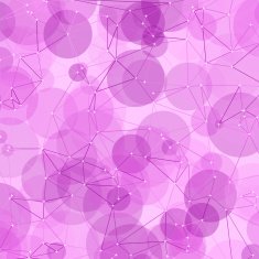 Fashion Polygon Circle Pattern Square