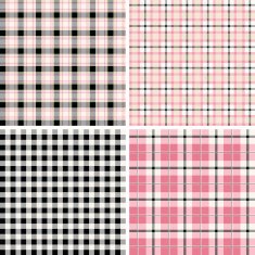 seamless checked pink