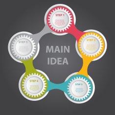 Infographic Templates for Business Vector Illustration N2041