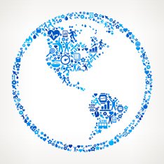World Fitness and Diet Vector Button Pattern N2