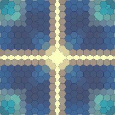 abstract colorful hexagon pattern background N8