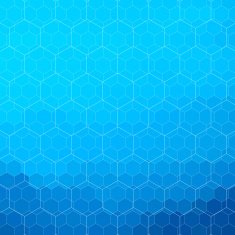 abstract blue hexagon pattern background N11