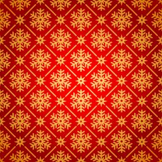 Seamless Snowflake Pattern N7