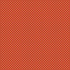 Seamless orange paper with small white dots